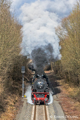 BR 41 mit dem Eisenbahnromantikzug