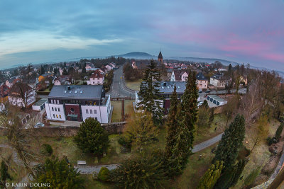 Blick vom Tylenturm zum Eisenberg