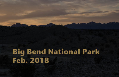 Big Bend NP 2018