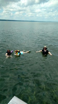 01 Violet, Kelsey and Lori In Cayuga Lake 01.jpg