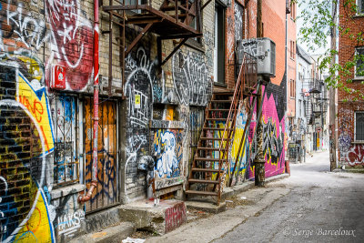 Ruelle aux grafitti