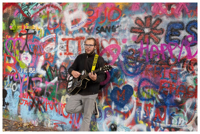  John Lennon Wall  Prague