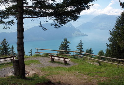 Above Lake Lucerne