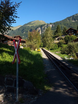 Track of the Brienz Rothorn Bahn
