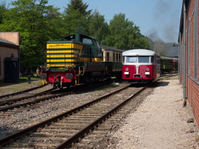 Train from Ptange arriving in Fond-de-Gras