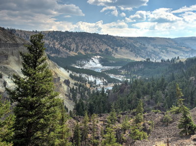 Yellowstone river near Tower Fall