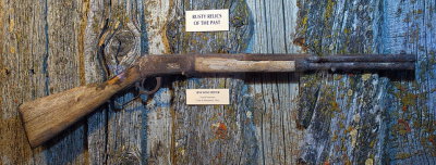 Very old Winchester rifle