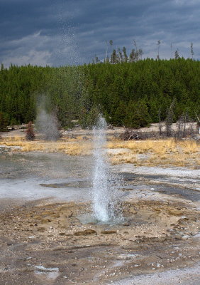Little geyser