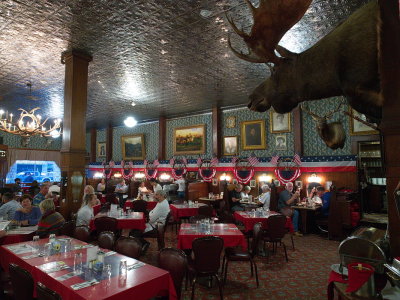 Restaurant of the Irma Hotel