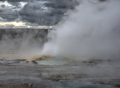 Morning Geyser