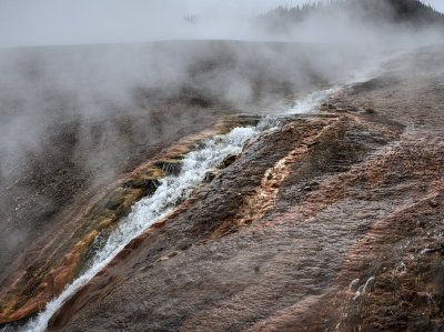 Runoff from the Excelsior Geyser