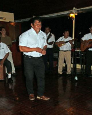 USIEL CUTTING A RUG