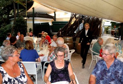 DINNER AT  PARK HOTEL LAURIN - BOLZANO