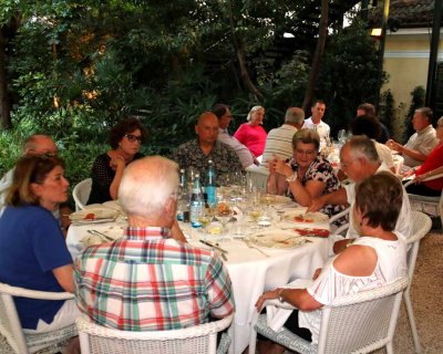 DINNER AT  PARK HOTEL LAURIN - BOLZANO