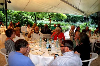 DINNER AT  PARK HOTEL LAURIN - BOLZANO