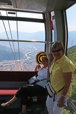 CABLE CAR TRIP BACK DOWN TO BOLZANO
