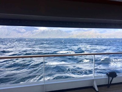 CRUISING THE SARMIENTO CHANNEL