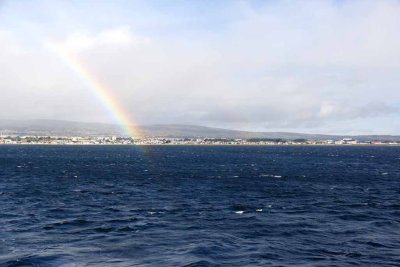 RAINBOW - PUNTA ARENAS HARBOR WAITING FOR CLEARANCE