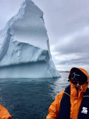ICEBERG VIEWING CAN BE CHILLY