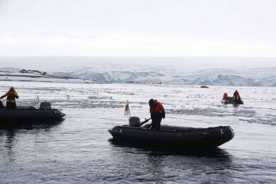 SEA ICE WAS PRETTY DENSE