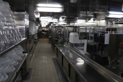 EXECUTIVE CHEF AND THE MAIN GALLEY