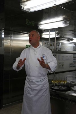EXECUTIVE CHEF AND THE MAIN GALLEY