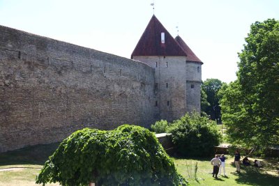 OLD FORTRESS WALL AROUND UPPER OLD TOWN