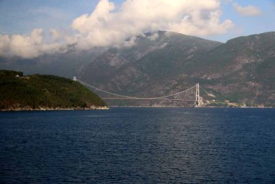 THE LONGEST SUSPENSION BRIDGE IN NORWAY