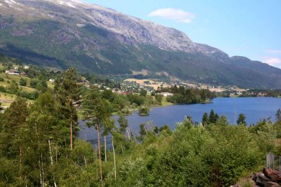 LEAVING VOSS FOR THE HARDANGERVIDDA PLATEAU