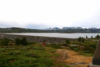 SYSENVATN DAM - STORES WATER FOR HYDROELECTRIC GENERATION