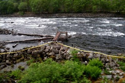 TRADITIONAL SALMON TRAP - NOW ILLEGAL