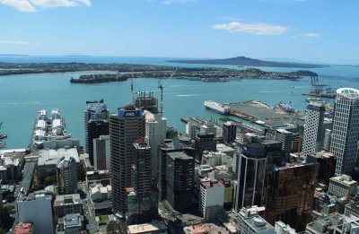 AUCKLAND FROM SKY TOWER