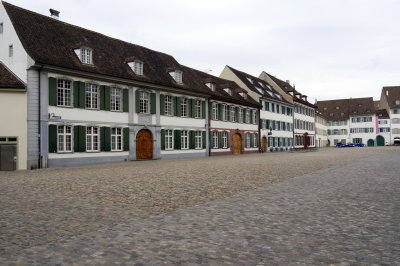 Basel Minster Courtyard