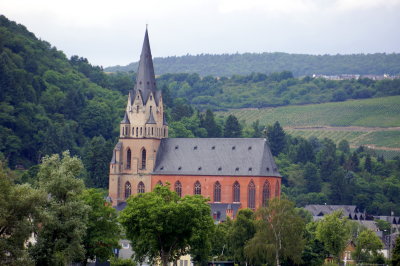 Crusing the Rhine - Oberwesel - Church of our Lady