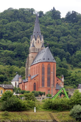 Crusing the Rhine - Oberwesel - Church of our Lady