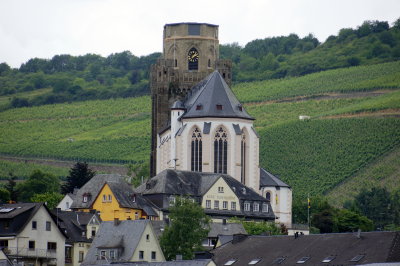Crusing the Rhine - Oberwesel - Church of St. Martin