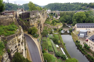 Luxembourg - Casemates de la Ptrusse