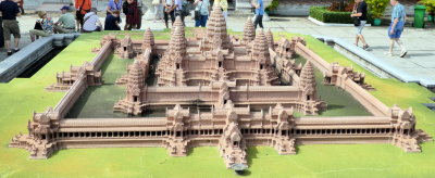 Royal Palace - model of Angkor Wat