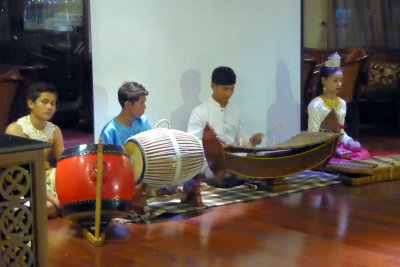 Entertainment aboard the ship