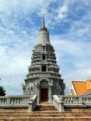 Buddhist Monastery - The stupa