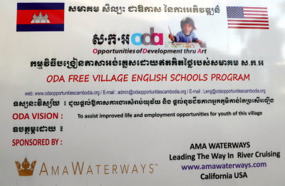 AmaWaterways sponsored English school