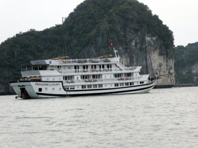 Ha Long Bay - Paradise Luxury - the Junk we were on