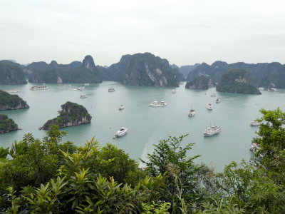 Ha Long Bay - View from Nug Lam Peak