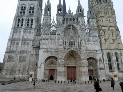 Rouen Cathedral - Bottom Half