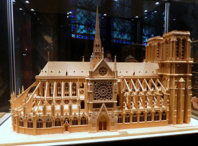 Model of Notre-Dame Cathedral