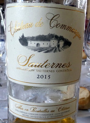 Château Royal de Cazeneuve-wines paired with lunch