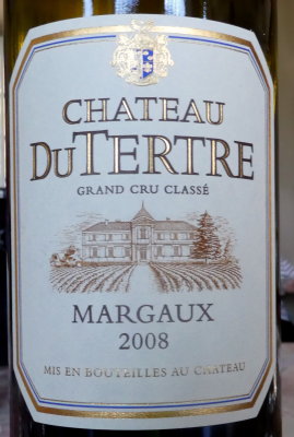 Château Du Tertre - wine tasting