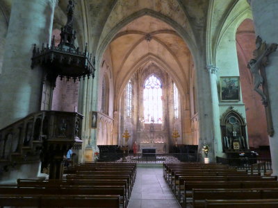 Saint-milion - Inside Monolithic church
