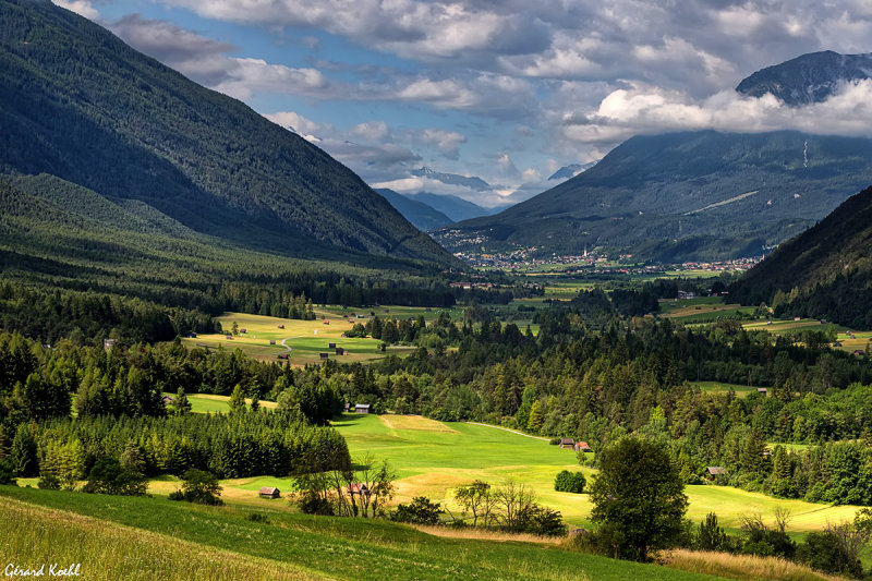 Vue sur la valle dImst