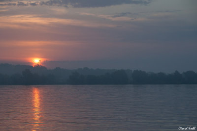Ambiance matinale sur le Danube